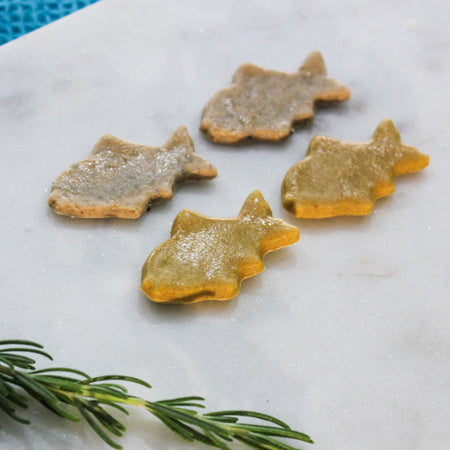 Fish shaped biscuits